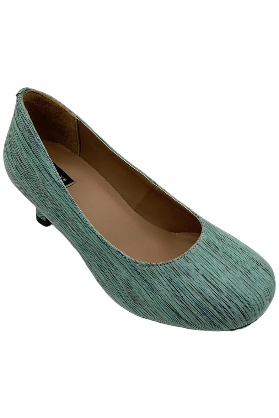 ARRAY Women's Flatter Heel Turquoise/Multi - Wide